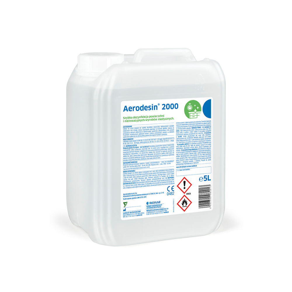 Aerodesin 2000 preparat do dezynfekcji powierzchni - 5L