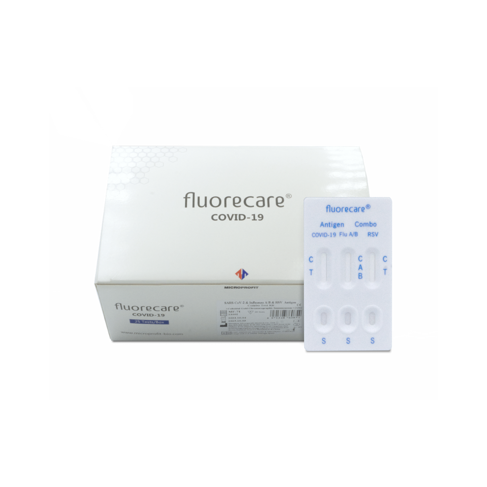 Fluorecare COMBO profesjonalne 4w1 - opakowanie (25 sztuk)