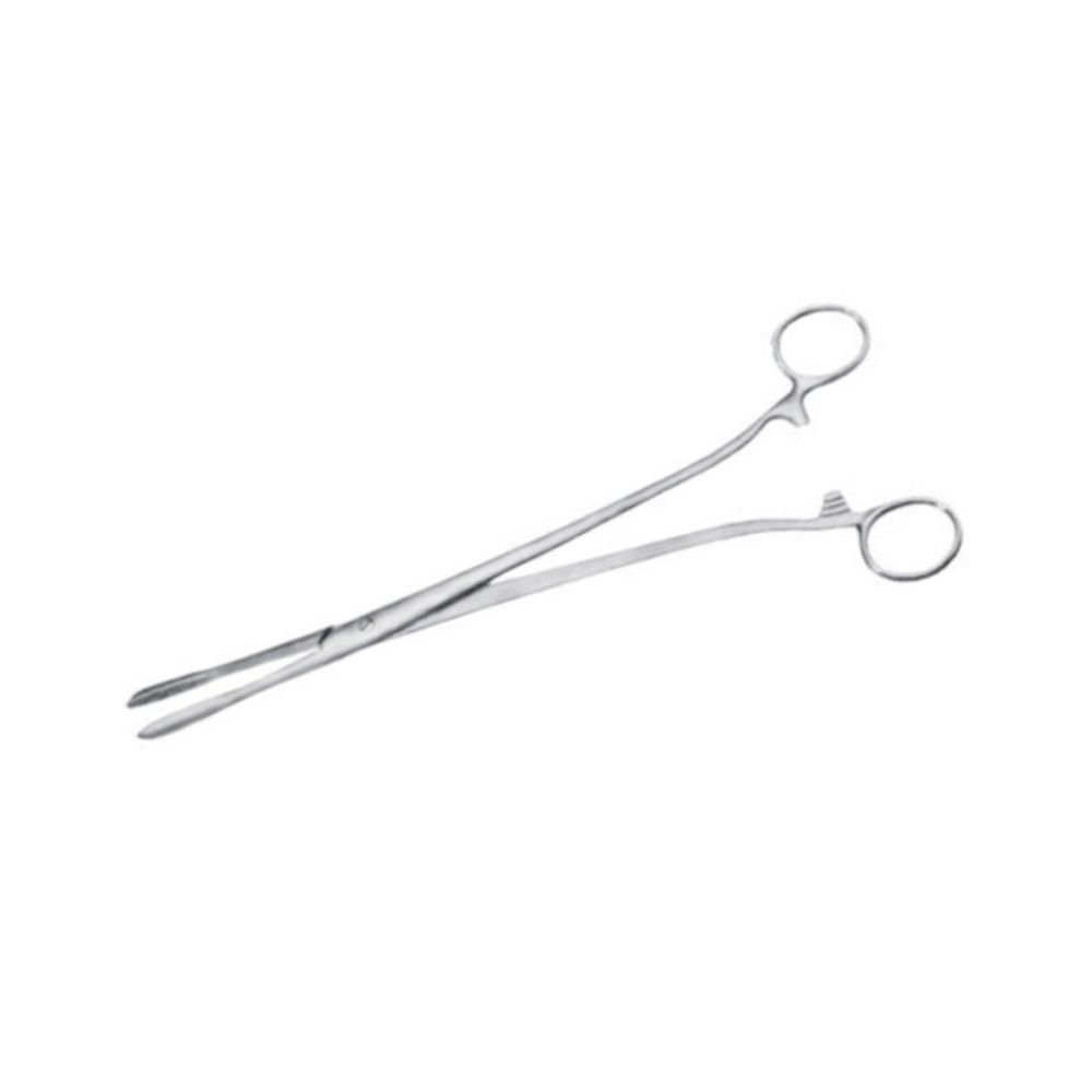 Kleszcze Collin do tamponowania odgięte 260 mm