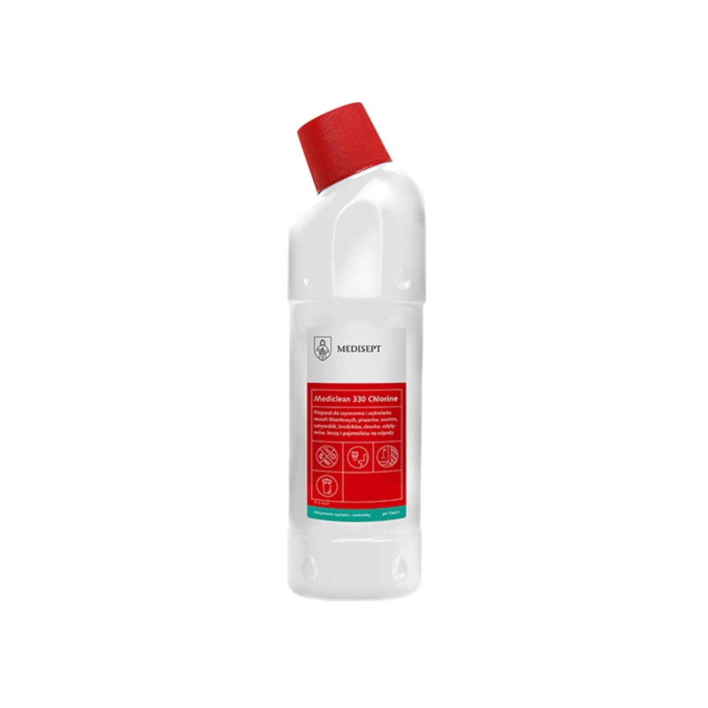 Mediclean 320 WC - Antybakteryjny żel do mycia i odkamieniania powierzchni sanitarnych - 750ml