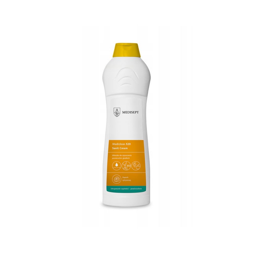 Mediclean 520 Sanit Cream - Mleczko do czyszczenia powierzchni gładkich 650ml