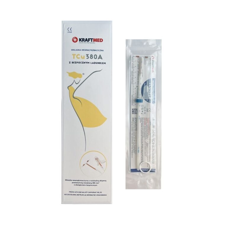 Wkładka antykoncepcyjna Copper Typu Cu 380 model z kapturkiem