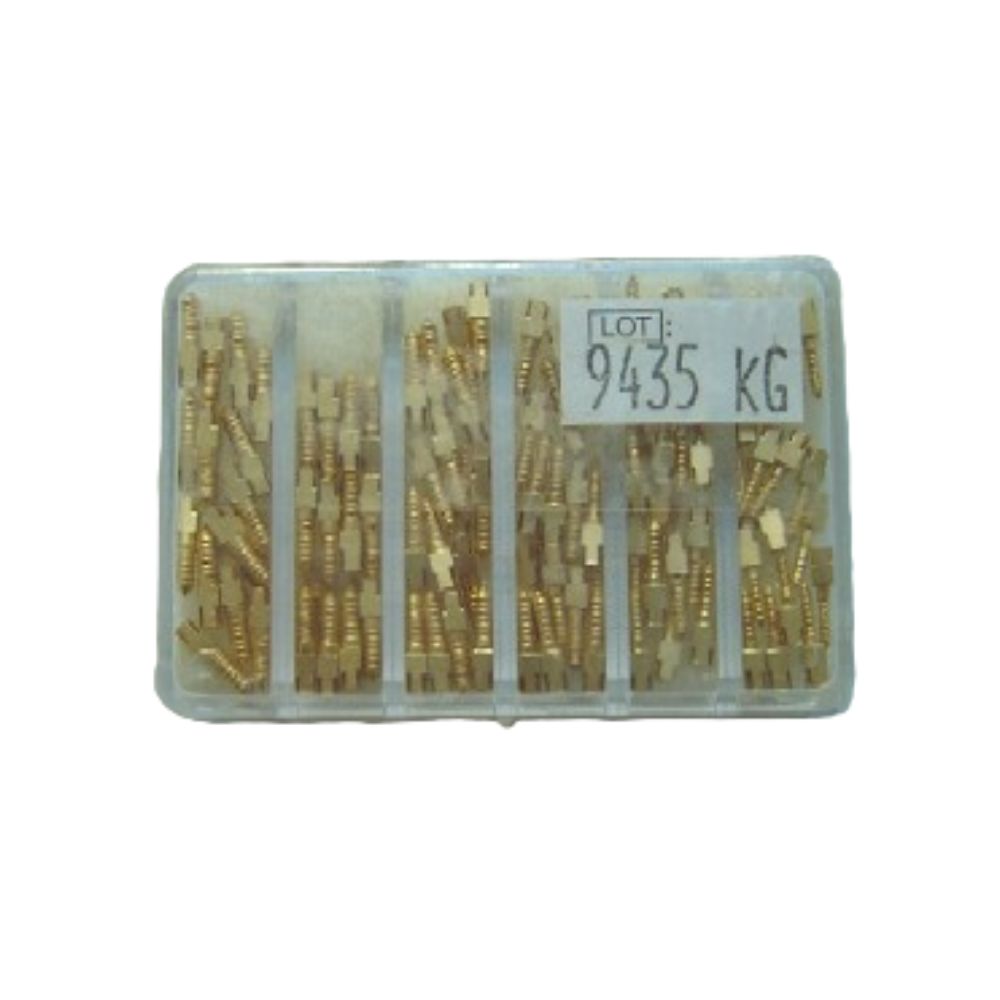 Zestaw ćwieków kanałowych krótkich - 100 szt