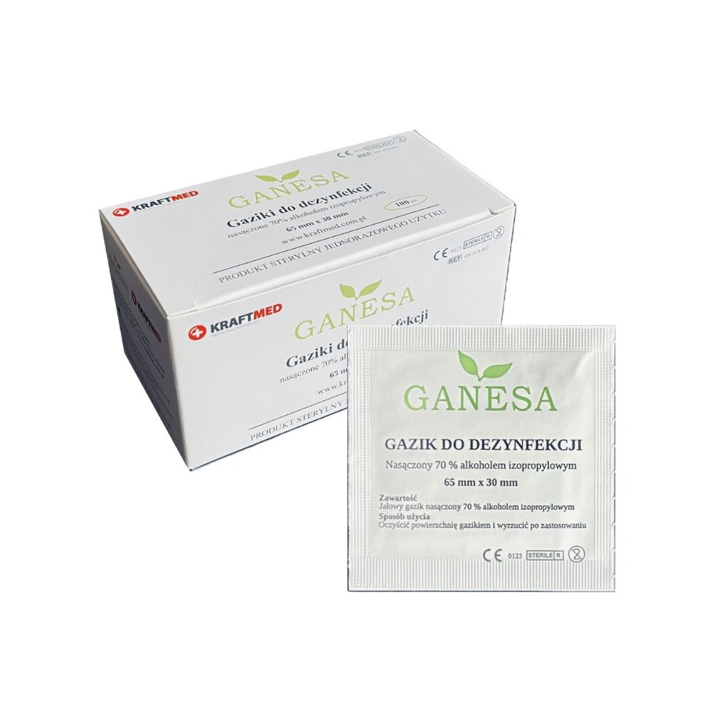 gaziki do dezynfekcji 65x30