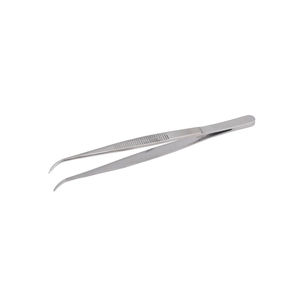 Pinceta anatomiczna do szwu odgięta 130mm