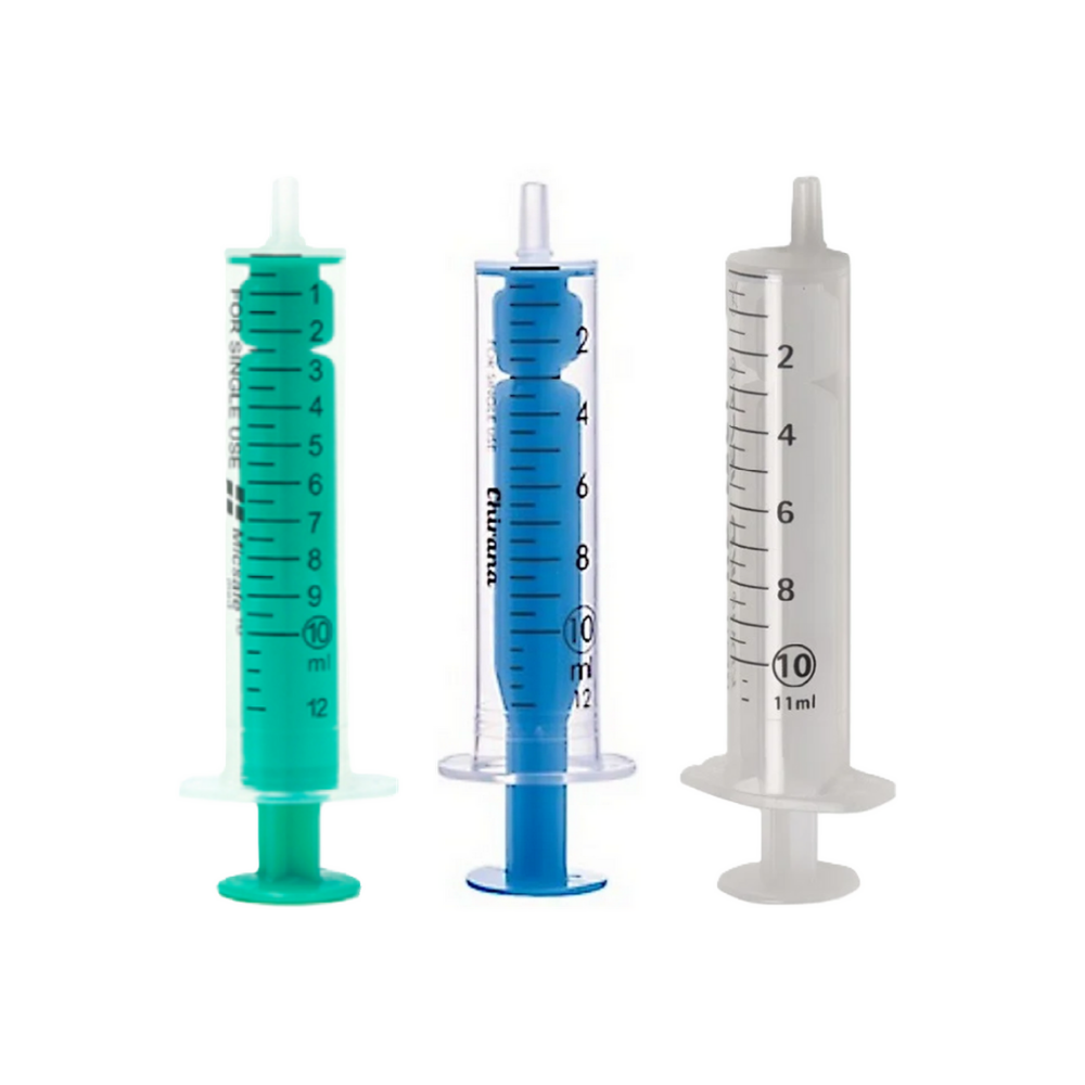 Strzykawki 2-częściowe Luer - 10 ml (op. 100 szt