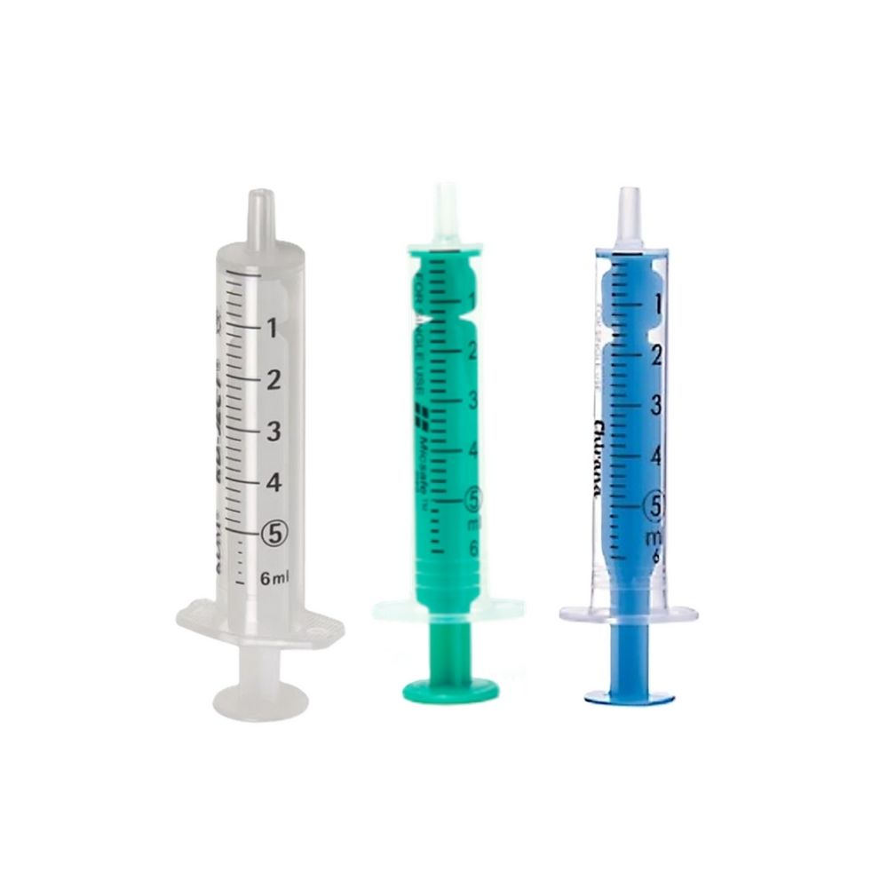 Strzykawki 2-częściowe Luer - 5 ml (op. 100 szt