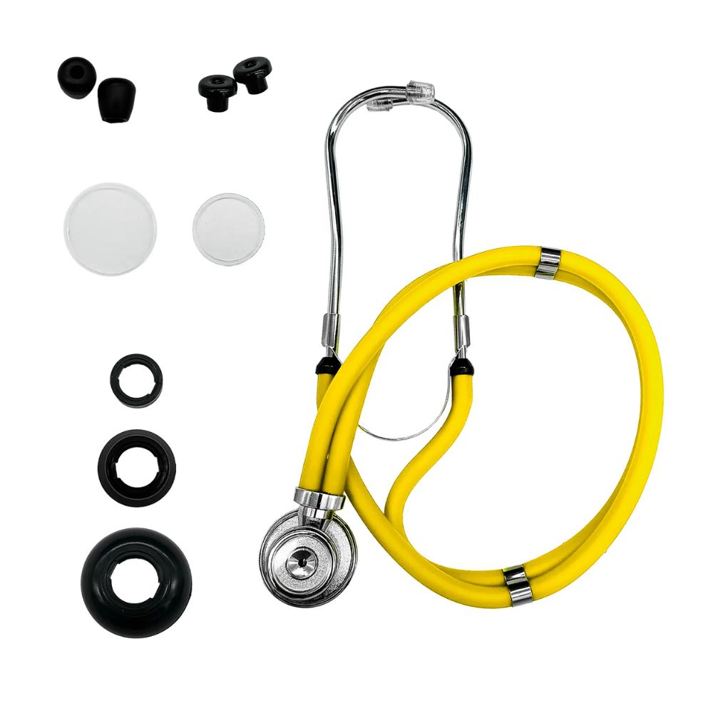 Stetoskop HS-30C żółty SOHO Rappaporte Dual Head (3)